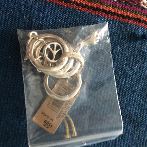 Uno de 50 multiple ring stack silver - Picture 7 of 9